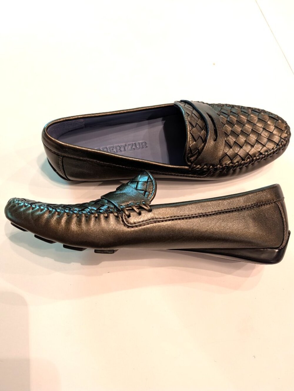 Robert Zur leather driving shoe NEW - Picture 3 of 8